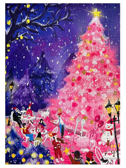 CHILL PUZ Christmas Dinner 500 Piece Puzzle CHILL PUZ