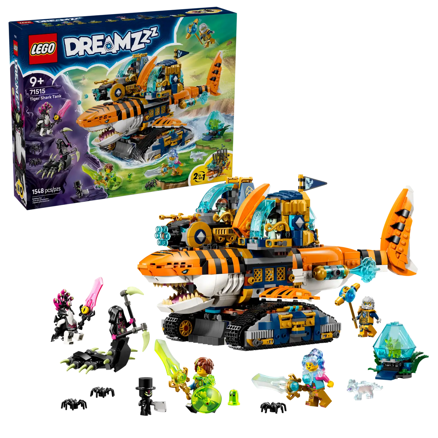 LEGO® DREAMZzz™ Tiger Shark Tank 71515