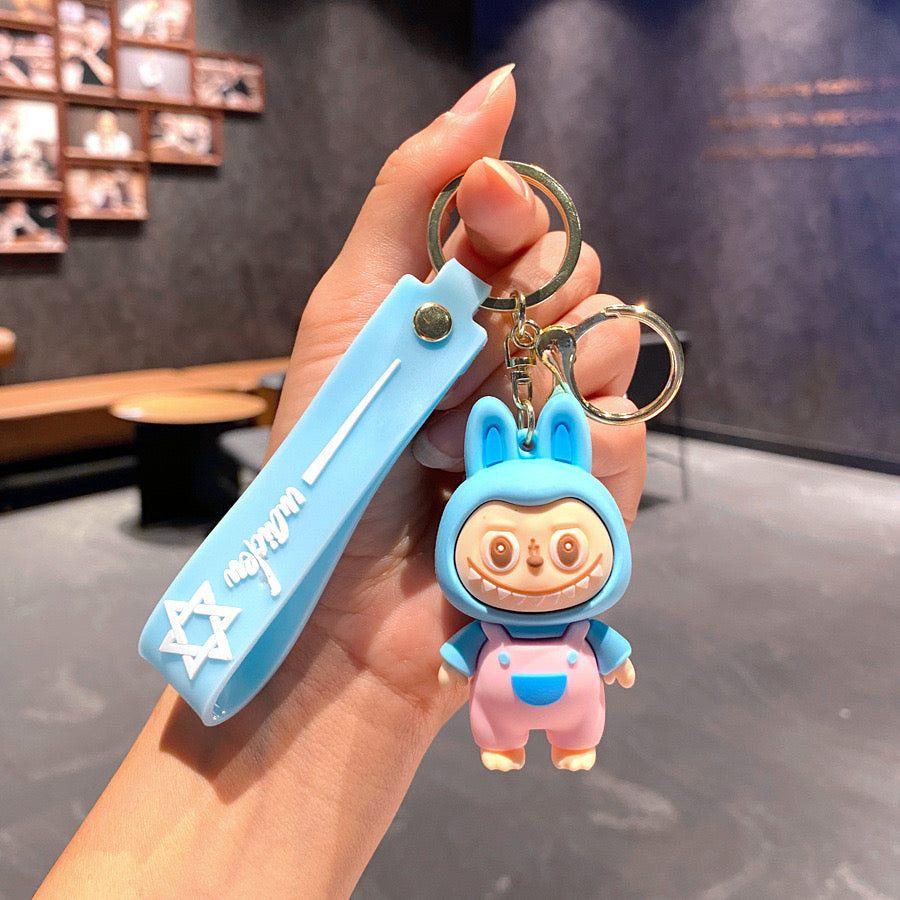 Cartoon Labubu Keychain
