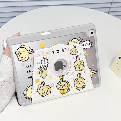 Kawaii Cat 720°  Rotating iPad Case – Cute Stand Cover