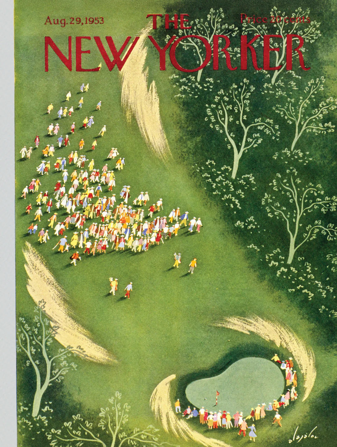 Gathering on the Green 750 Piece Jigsaw Puzzle