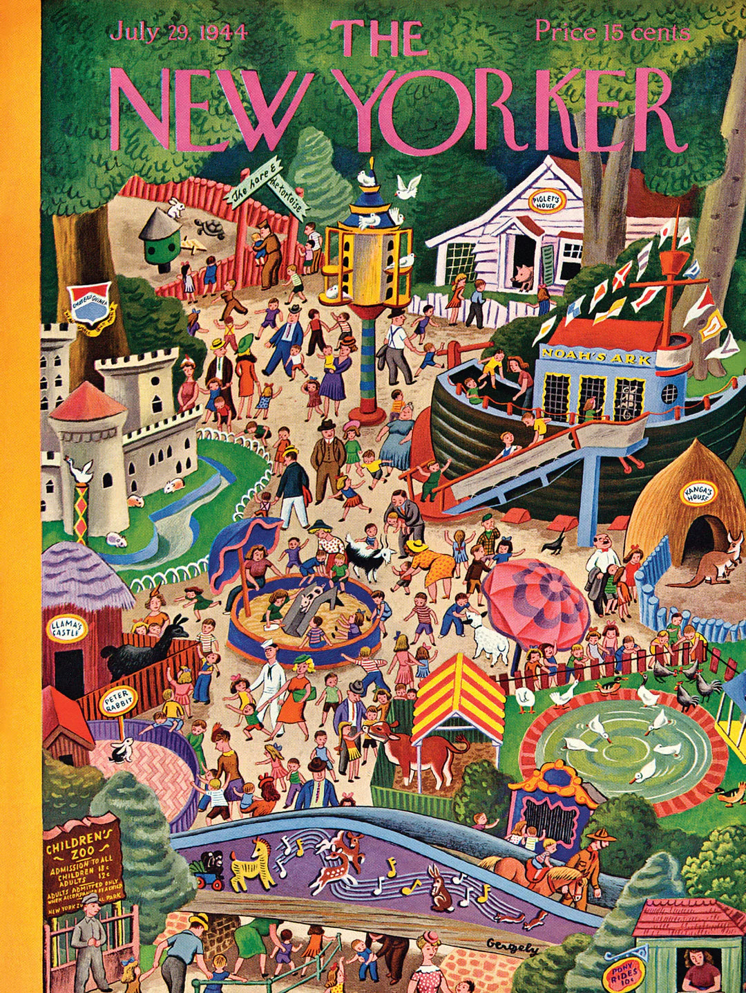 Day at the Zoo 1000 Piece Jigsaw Puzzle
