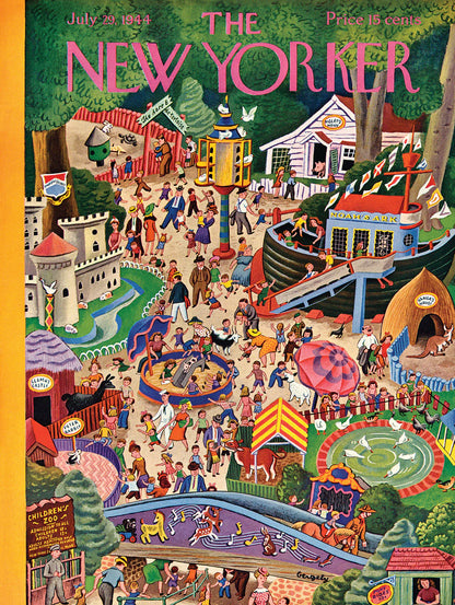 Day at the Zoo 1000 Piece Jigsaw Puzzle