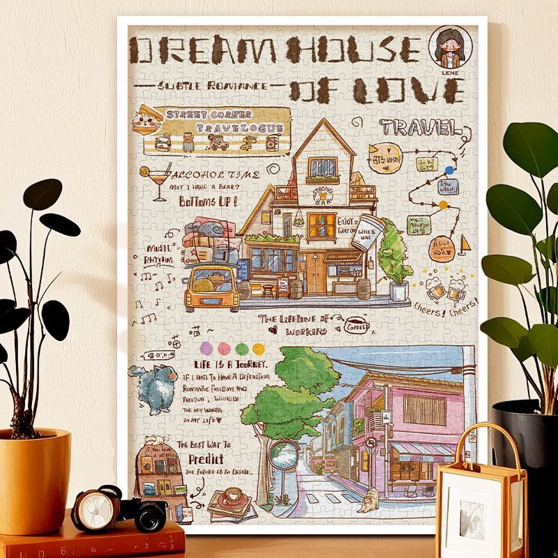 Gubu Sweet Escape 500 Piece Jigsaw Puzzle Gubu