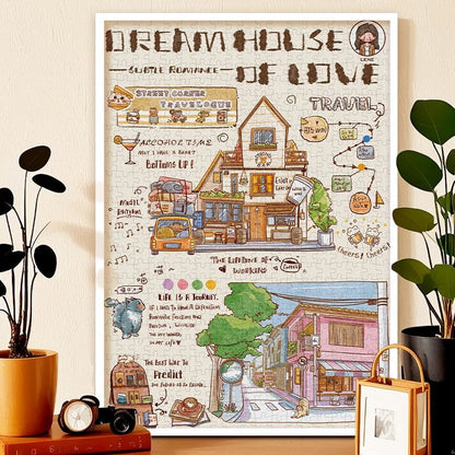 Gubu Sweet Escape 500 Piece Jigsaw Puzzle Gubu