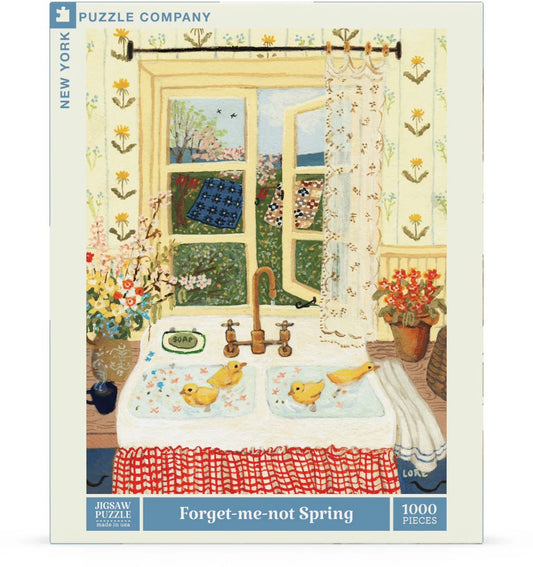 Forget-me-not Spring 1000 Piece Jigsaw Puzzle New York Puzzle Company