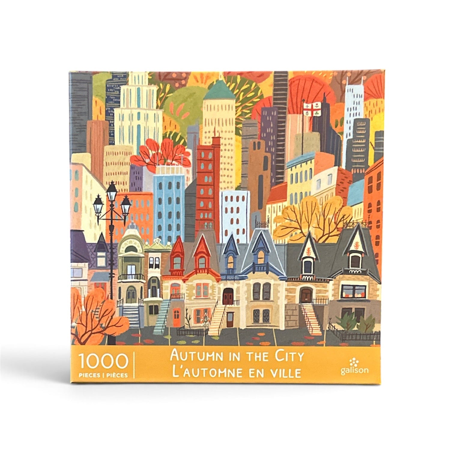 Galison Autumn in the City 1000 Piece Jigsaw Puzzle Galison