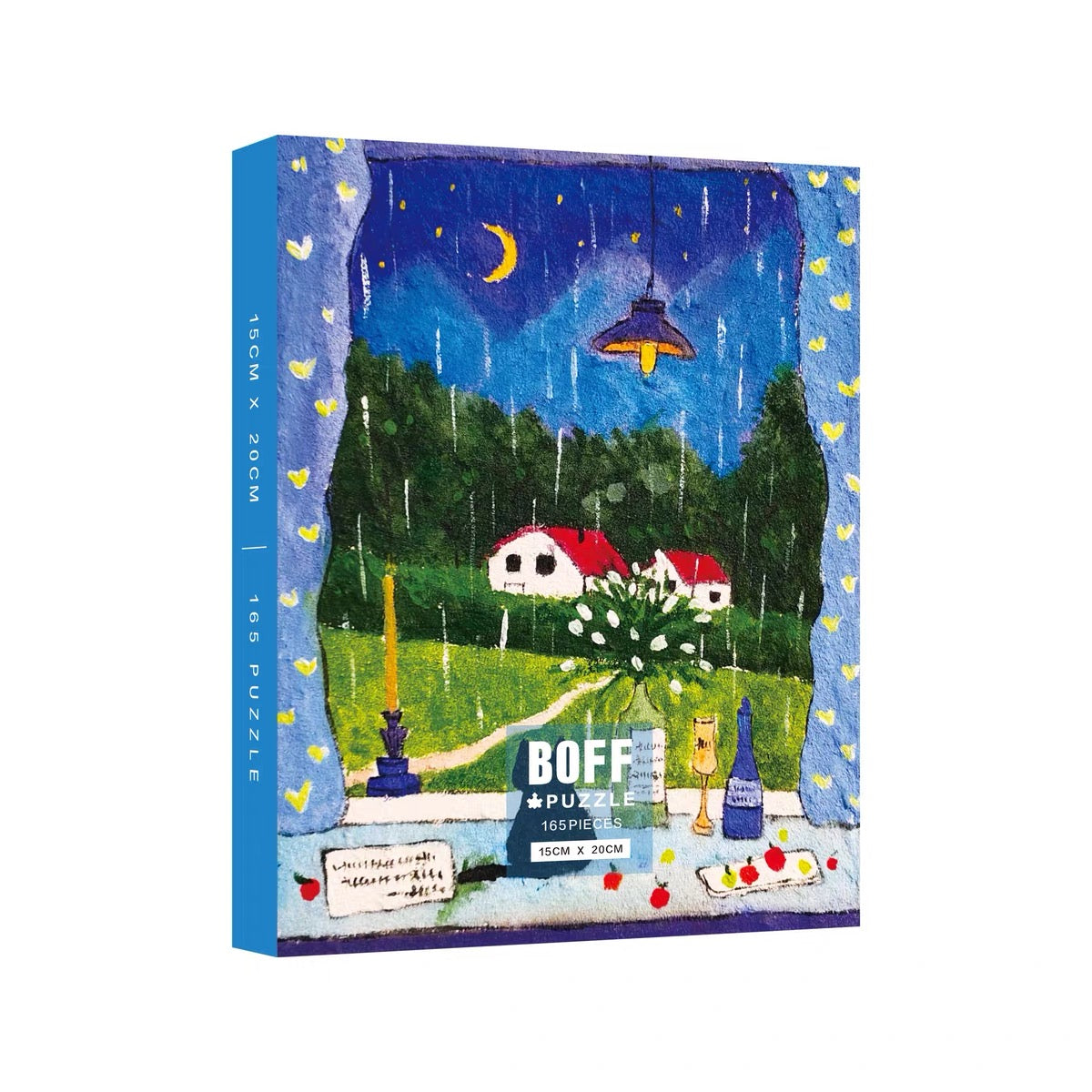BOFF Puzzle Home on a Rainy Night 165 Piece Jigsaw Puzzle BOFF