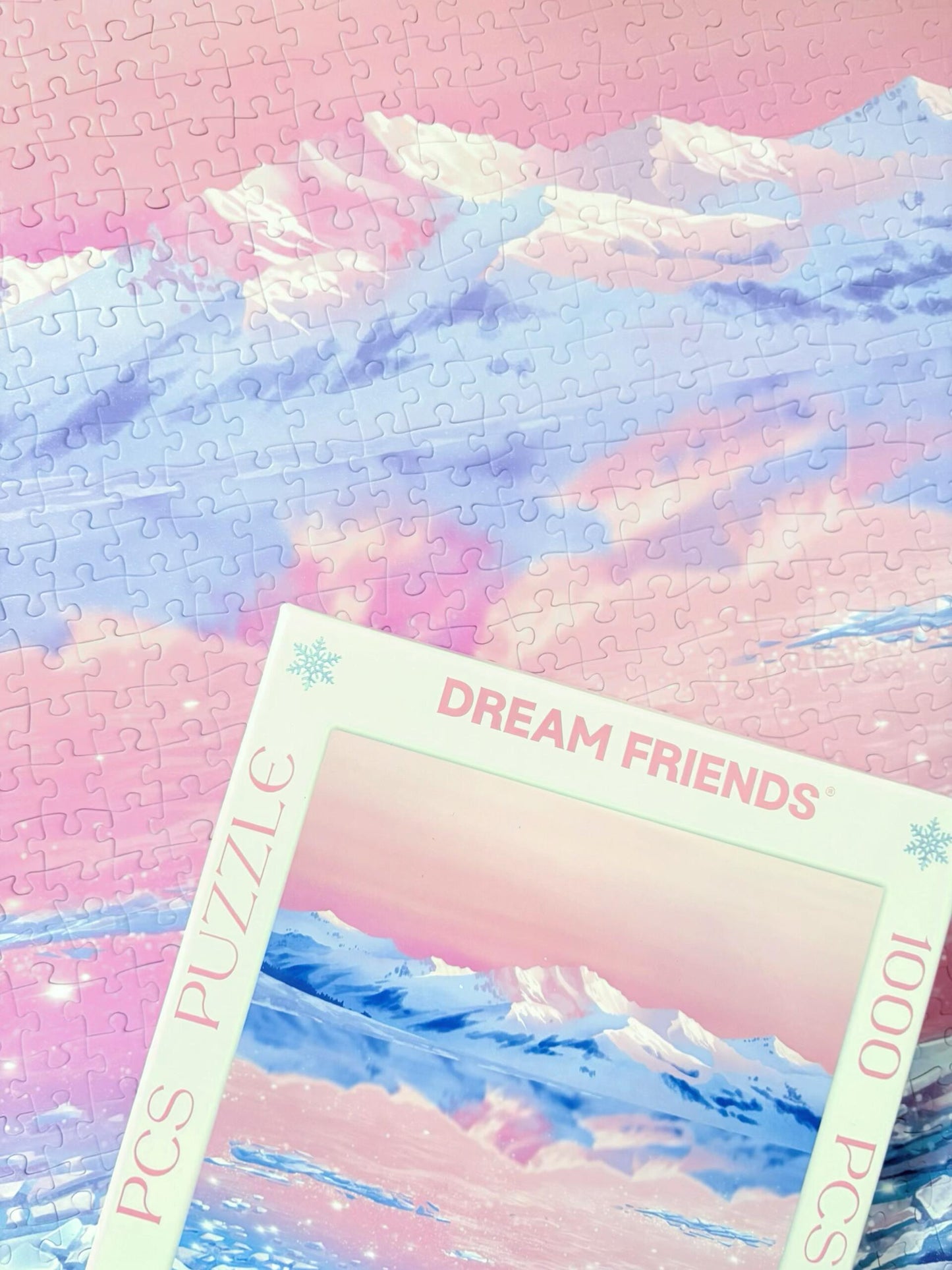 Sayram’s Pink Hour 1000 Piece Puzzle