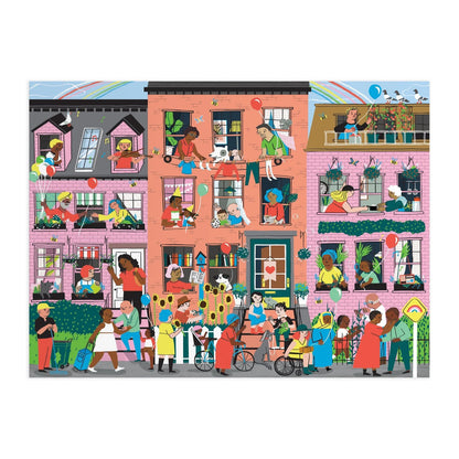 Hey Neighbors! 1000 Piece Family Puzzle