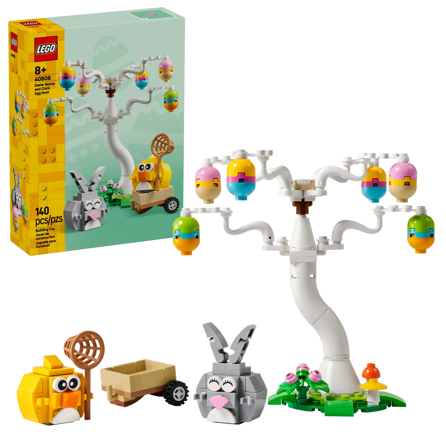 LEGO Easter Bunny and Chick Egg Hunt
