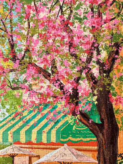 Park Cafe 1000 Piece Jigsaw Puzzle Tutu Dingdang