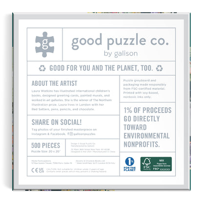 Good Puzzle Co. Gardener's Nook 500 Piece Puzzle