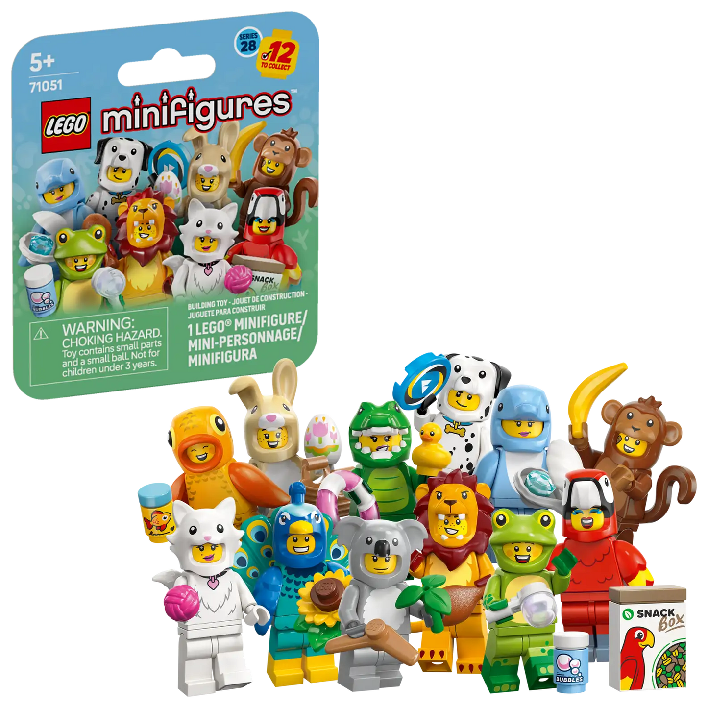 LEGO Minifigures Animal Series 28 Mystery Box (Case of 36) 71051