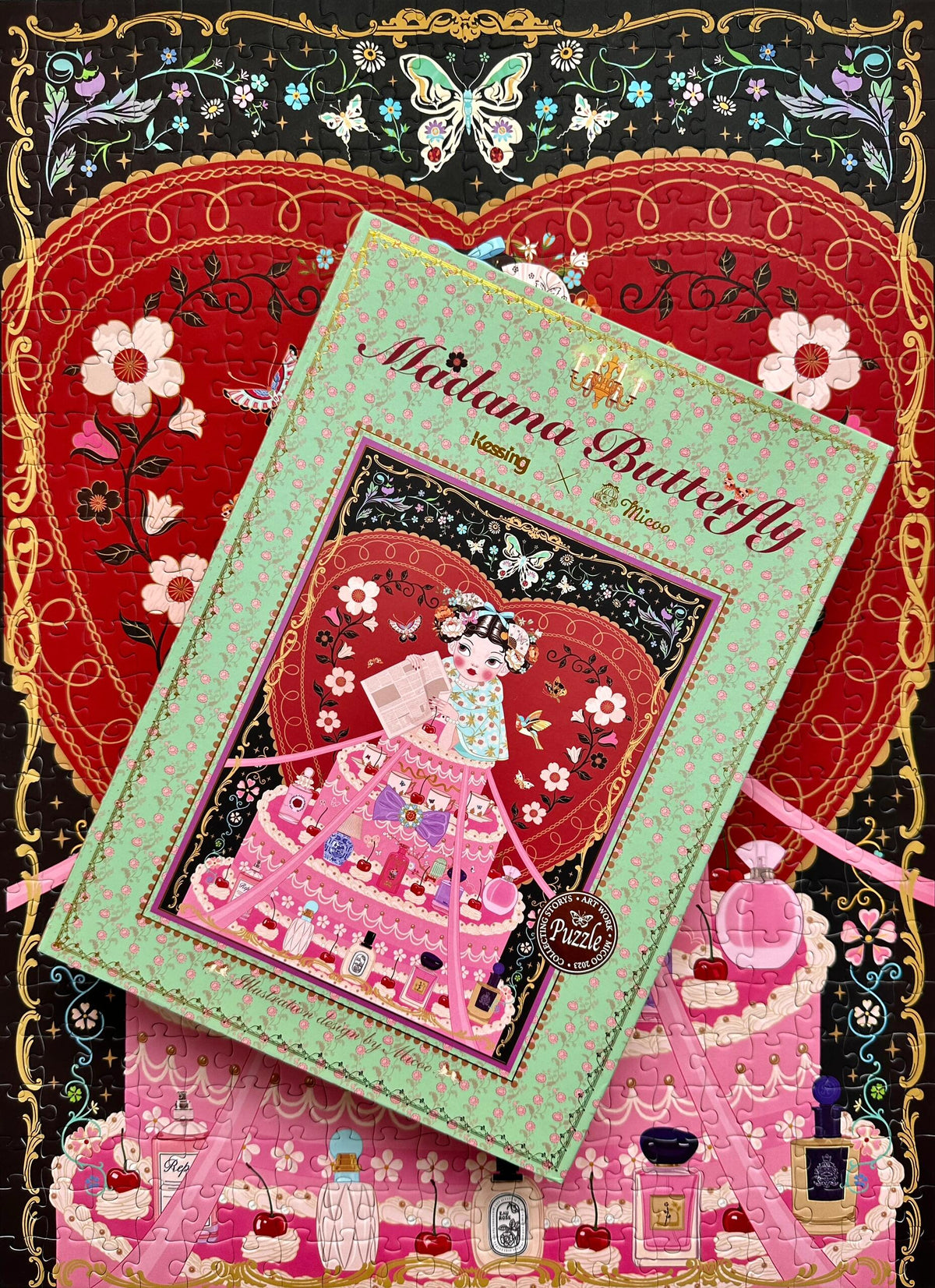 Madama Butterfly 500 Piece Jigsaw Puzzle Kessing