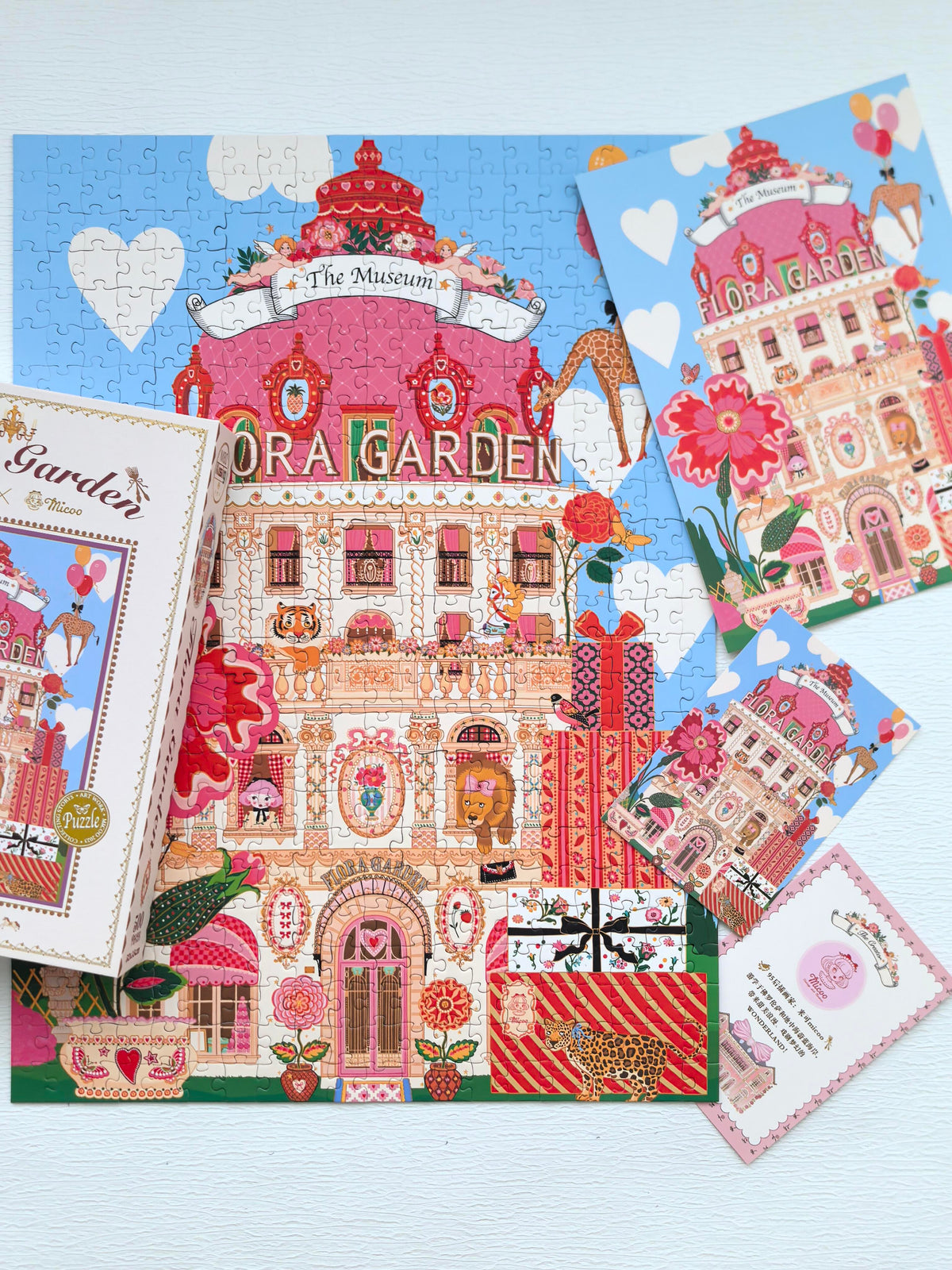Flora Garden 500 Piece Jigsaw Puzzle Kessing