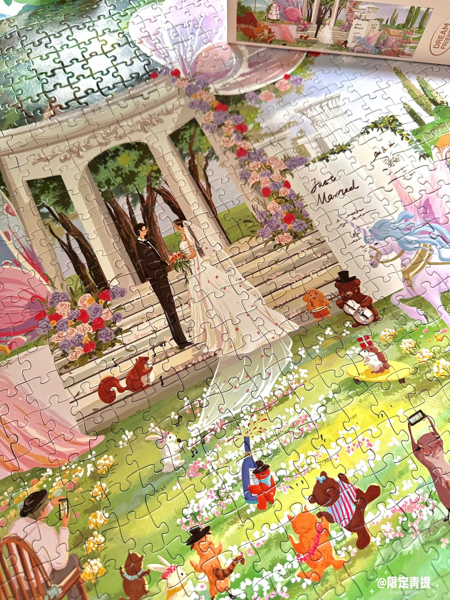Dream Friends Our Best Wedding 1000 Piece Jigsaw Puzzle