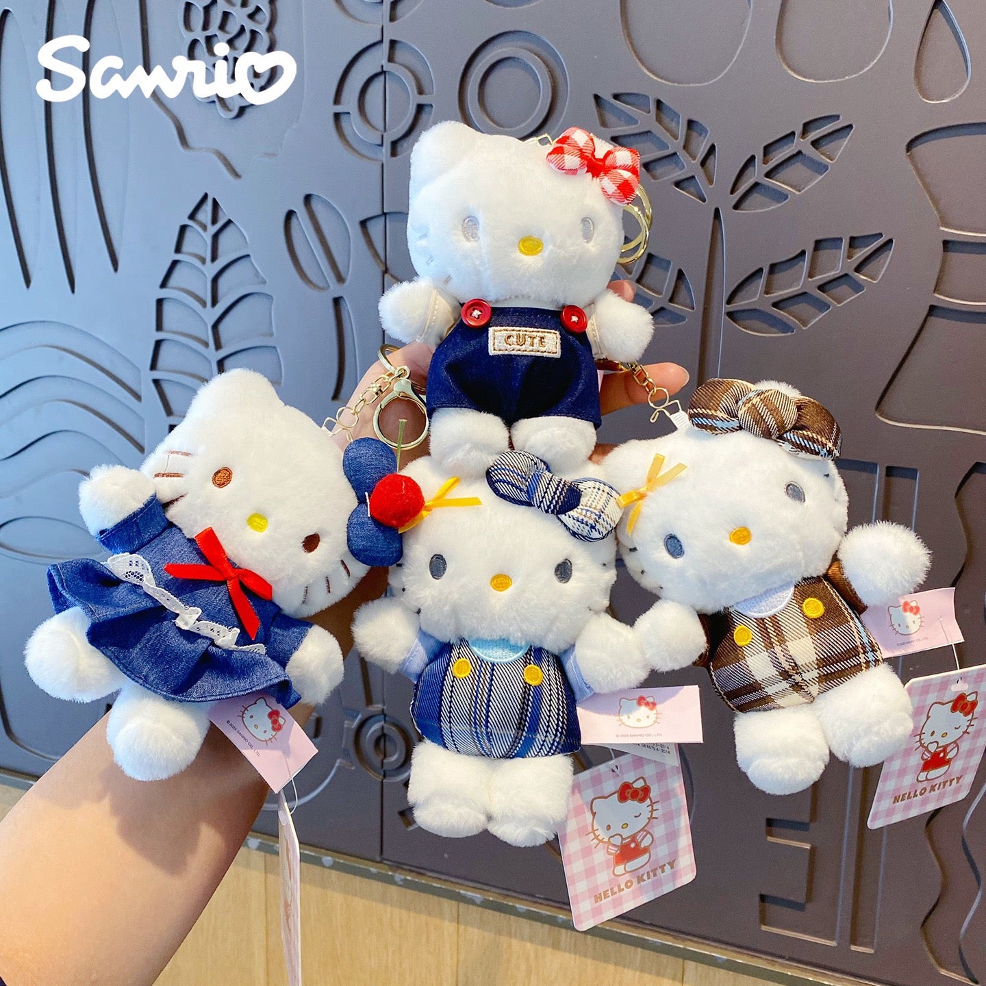 Sanrio Hello Kitty Plush Keychain Charm Collection V Boutique Studio