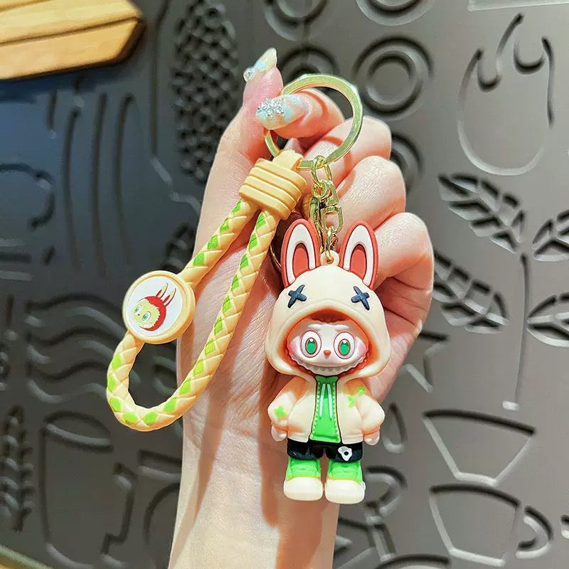 Cartoon Labubu Keychain