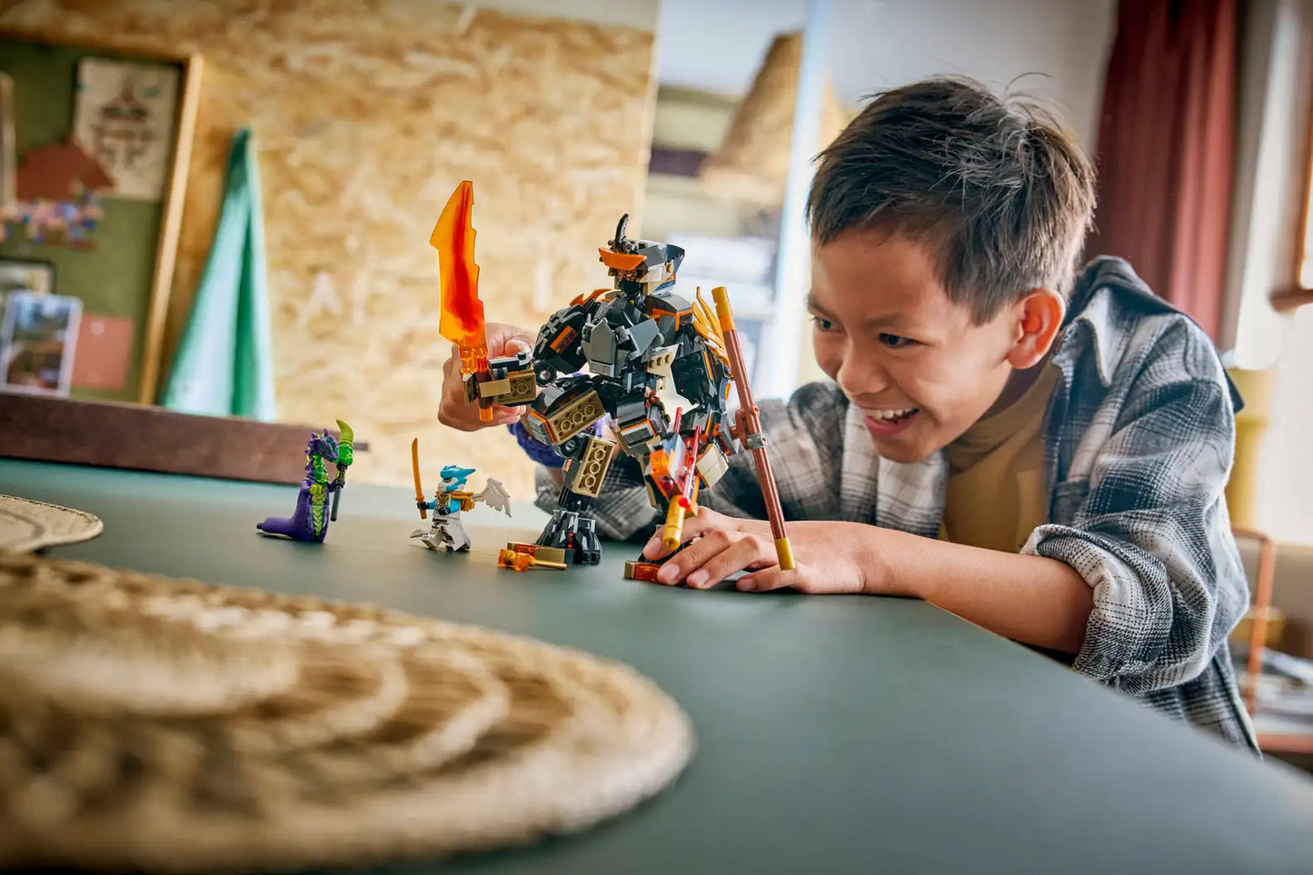LEGO NINJAGO® Cole's Mission Mech & Dragon Zane 71854