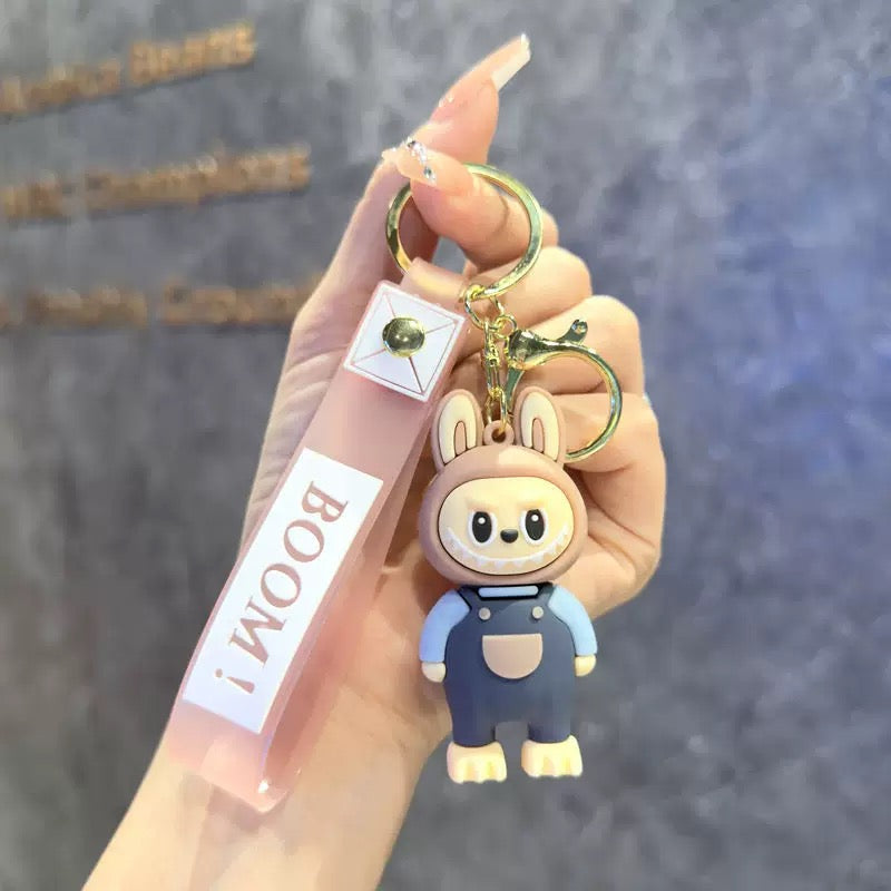 Cartoon Labubu Keychain