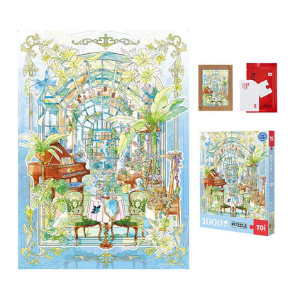 TOI Lily’s Greenhouse 1000 Piece Jigsaw Puzzle TOI