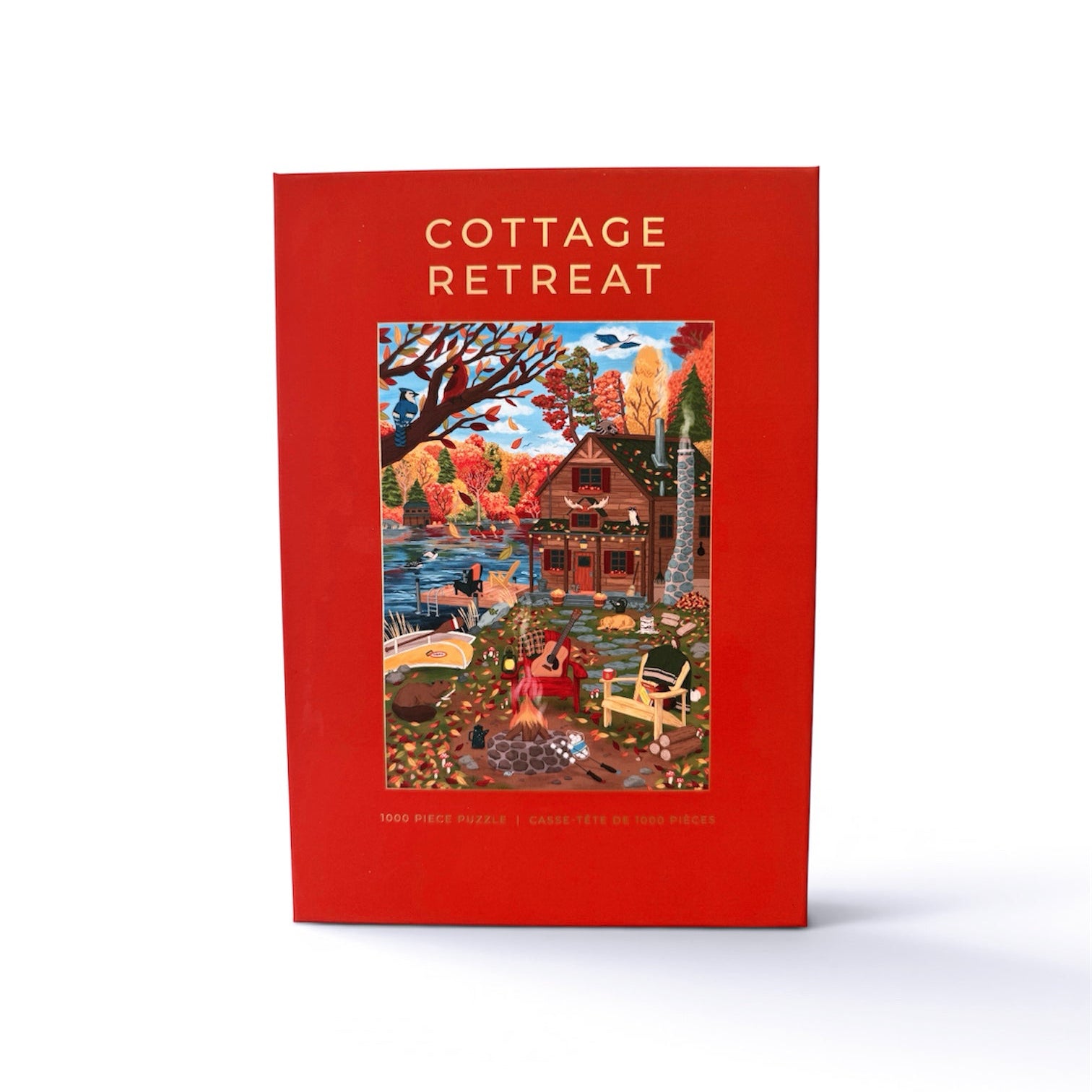 Hobbry Cottage Retreat 1000 Piece Jigsaw Puzzle Hobbry