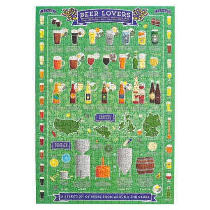 Beer Lover's 500 Piece Jigsaw Puzzle