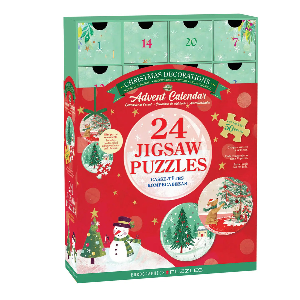 Christmas Decoration Advent Calendar Eurographics