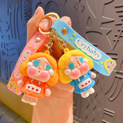 Kawaii Crying Baby Keychain