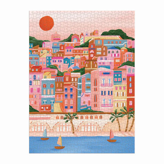Colors Of The French Riviera 1000 Piece Puzzle