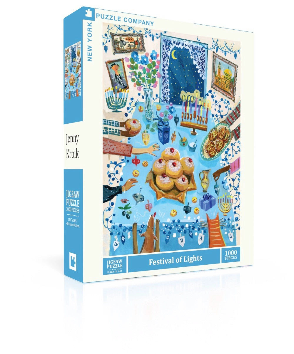 [Pre-Order] Festival of Lights 1000 Piece Jigsaw Puzzle New York Puzzle Company
