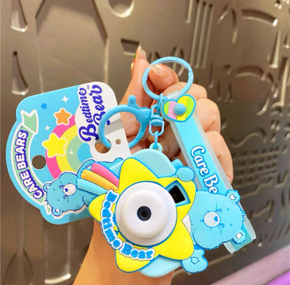 Cute Care Bears Projection Camera Keychain