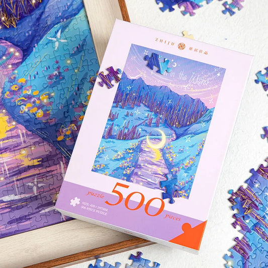 Alaska Kenai River 500 Piece Jigsaw Puzzle