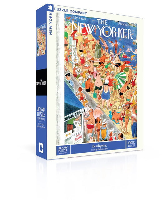 Beachgoing 1000 Piece Jigsaw Puzzle New York Puzzle Company