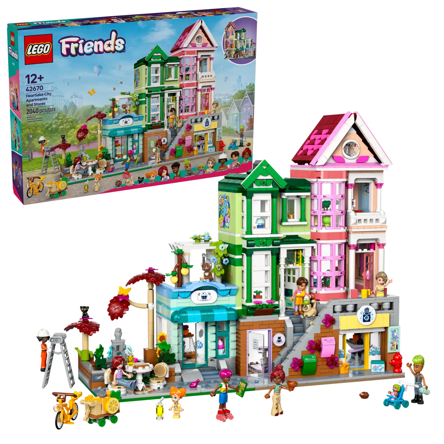LEGO Friends Heartlake City Apartments and Stores 42670