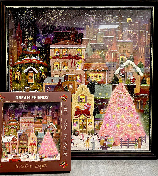 Dream Friends Winter Light 500 Piece Puzzle