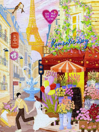 Romance in Pairs 1000 Piece Jigsaw Puzzle