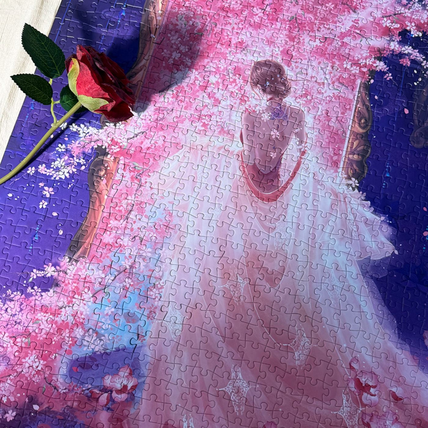 Numerous Flowers 1000 Piece Jigsaw Puzzle Tutu Dingdang