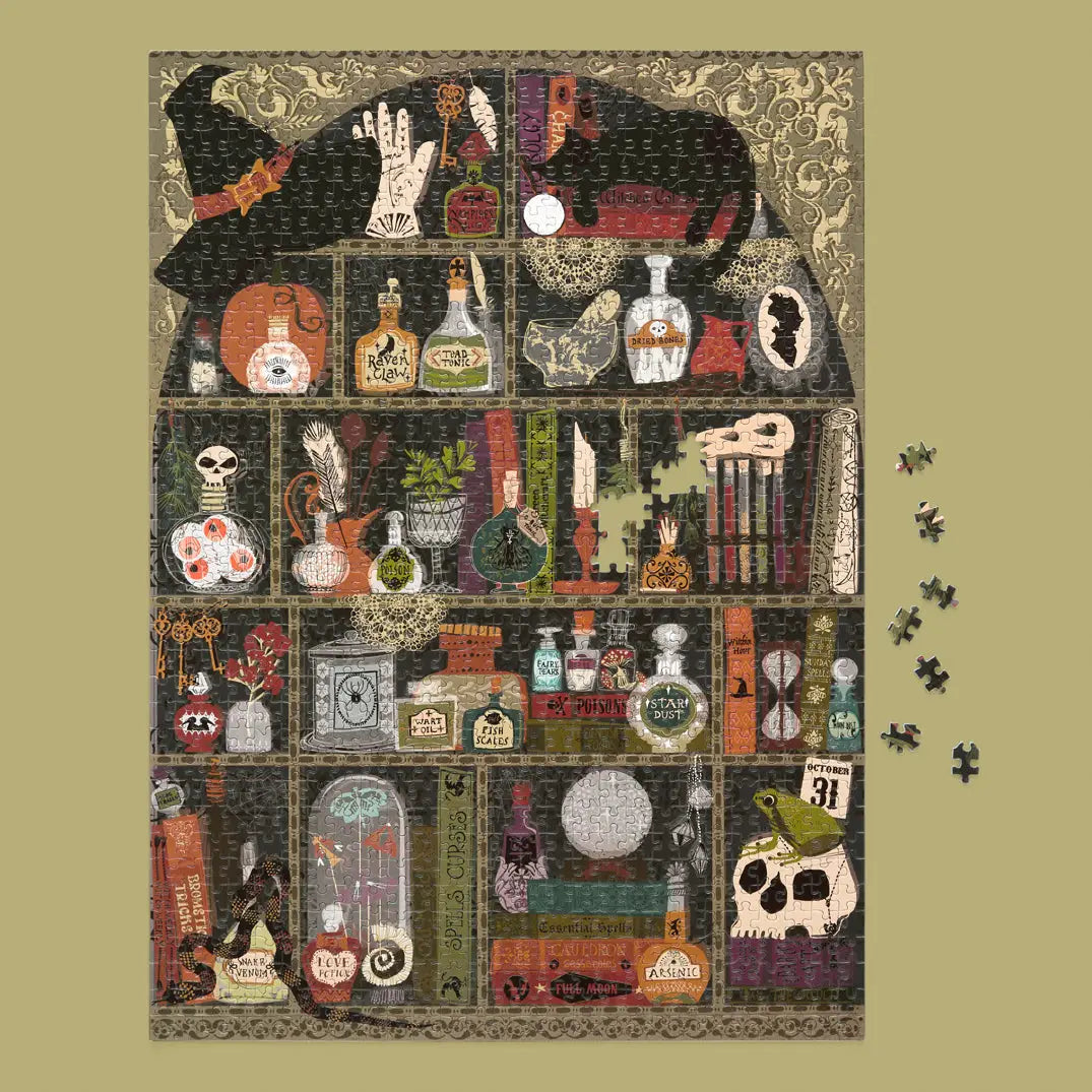 Agatha's Apothecary 1000 Piece Halloween Puzzle Jigsaw puzzles