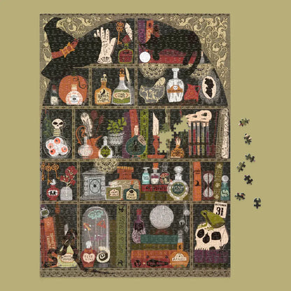 Agatha's Apothecary 1000 Piece Halloween Puzzle Jigsaw puzzles