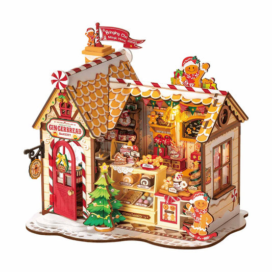Rolife Gingerbread House DIY Miniature House DG176