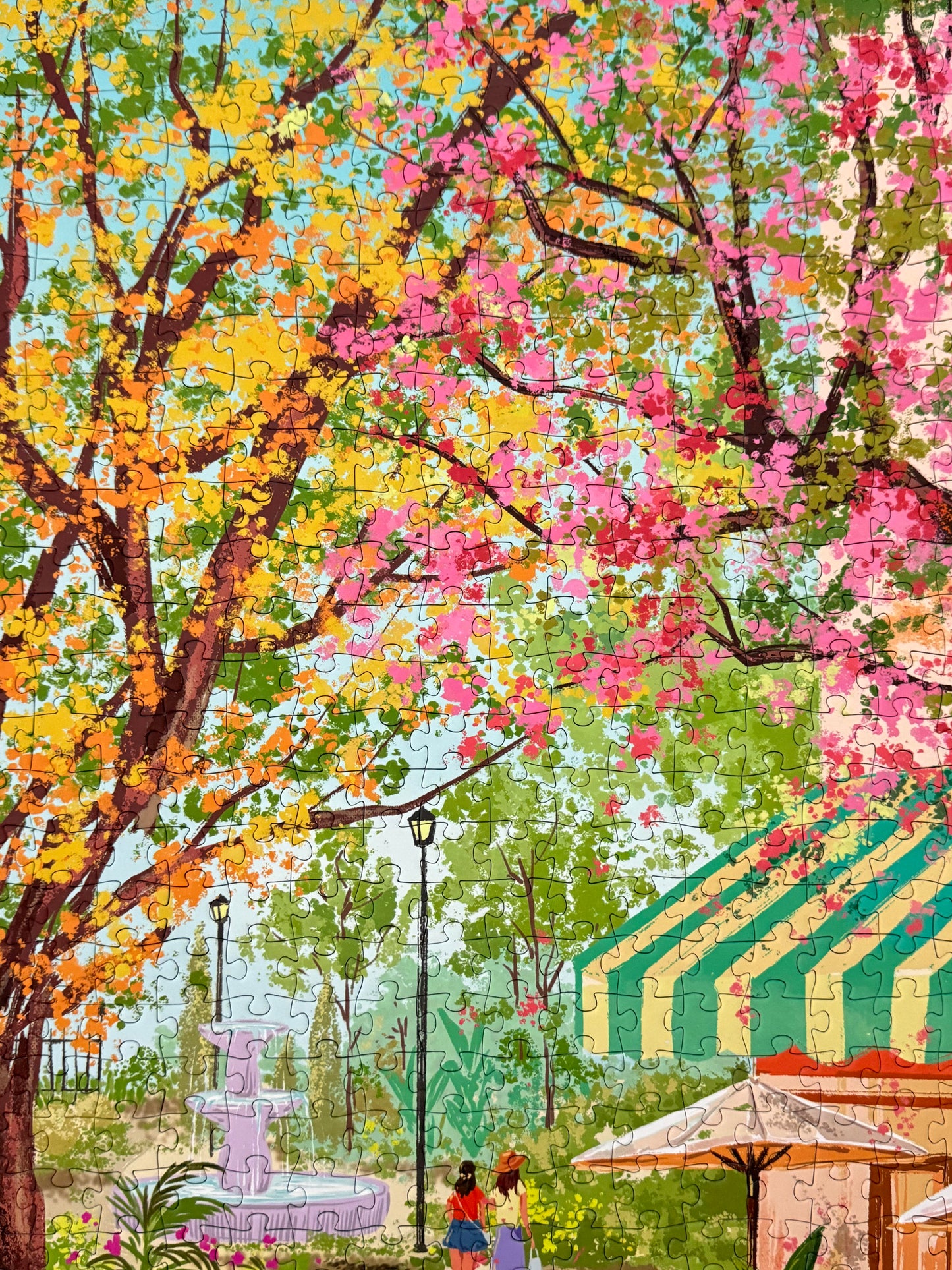 Park Cafe 1000 Piece Jigsaw Puzzle Tutu Dingdang