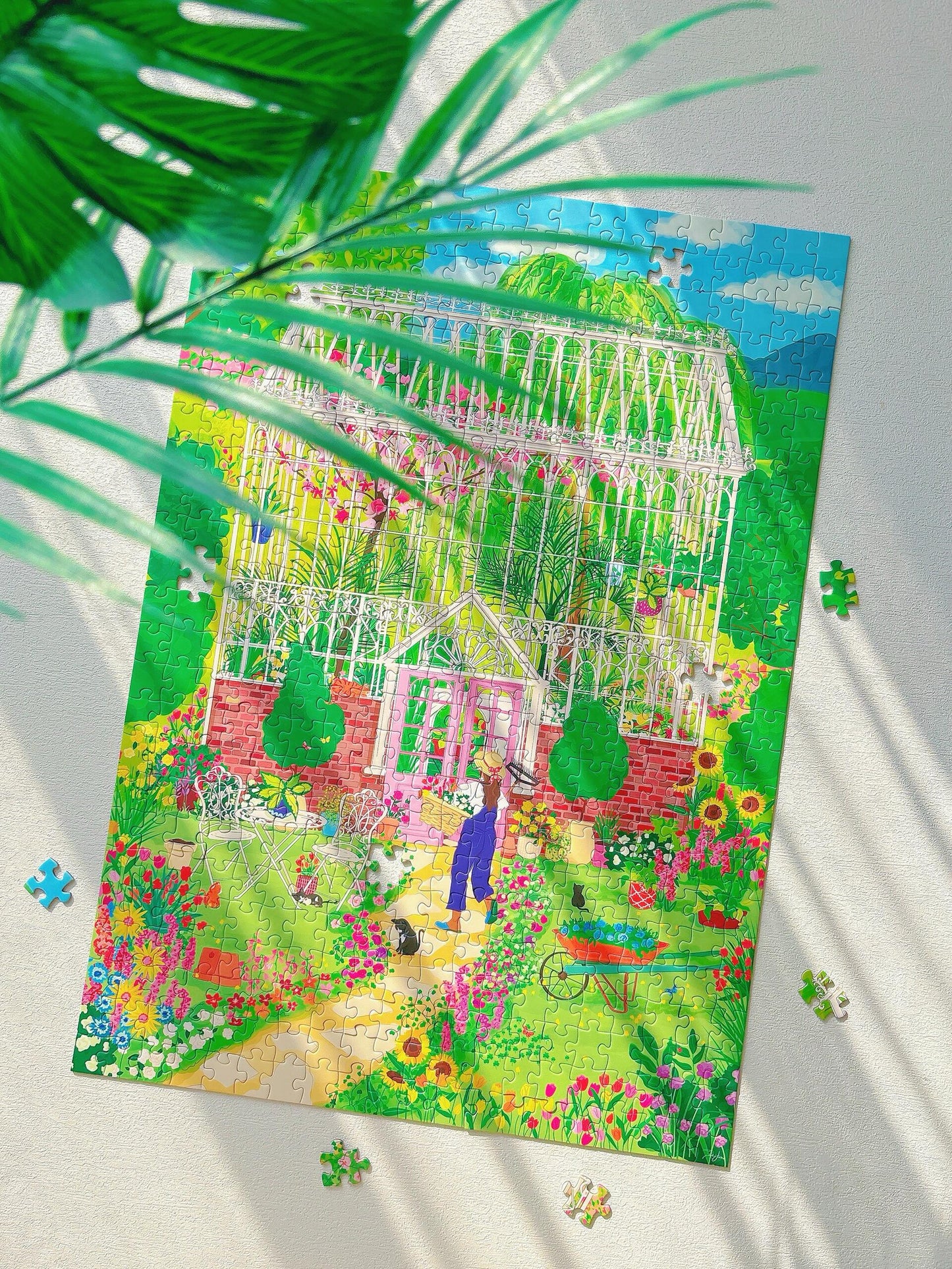 Hobbry Meet Me in the Garden 500 Piece Puzzle Hobbry