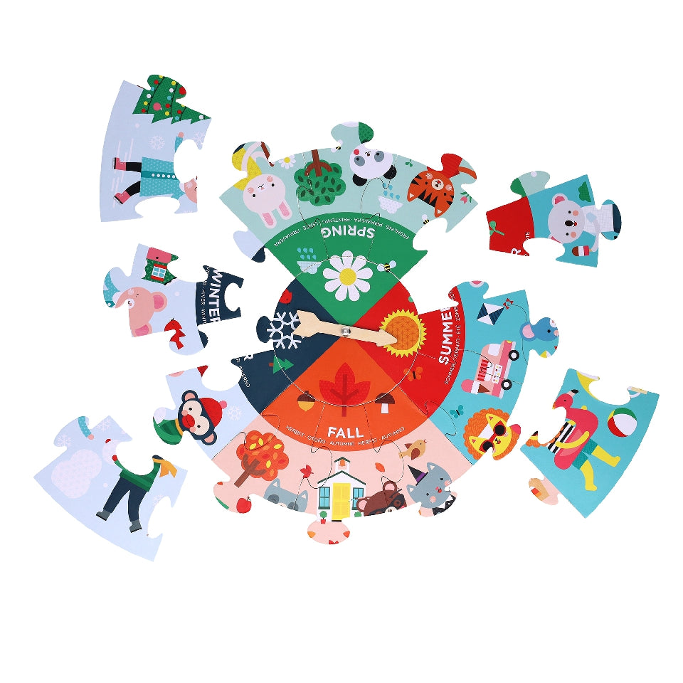 Seasons 25-Piece Floor Puzzle