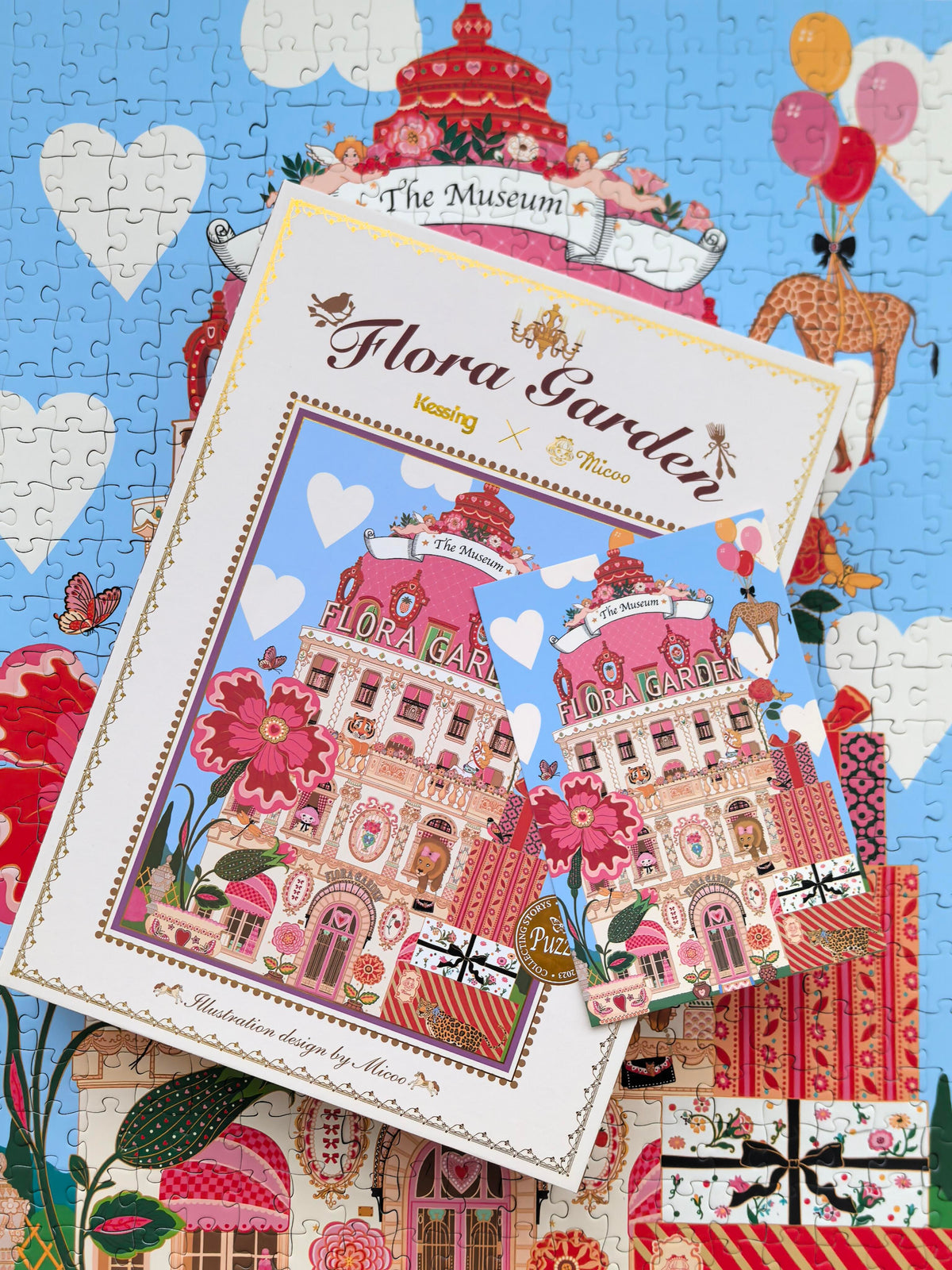 Flora Garden 500 Piece Jigsaw Puzzle Kessing
