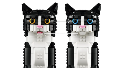 LEGO Ideas Tuxedo Cat 21349
