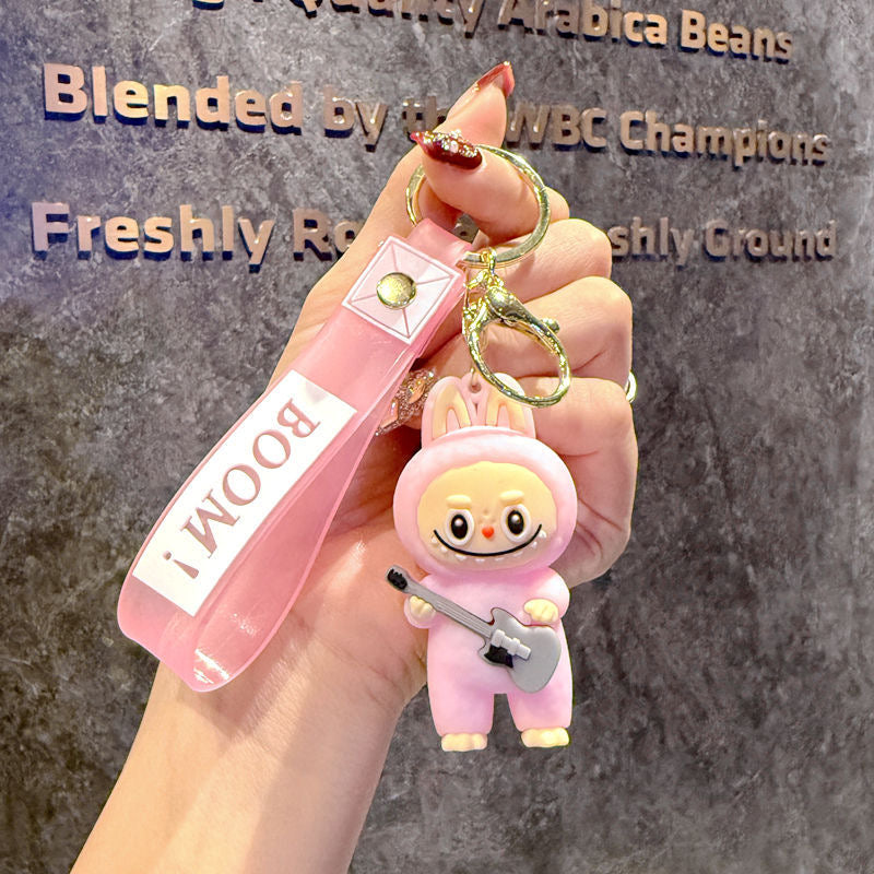 Cartoon Labubu Keychain
