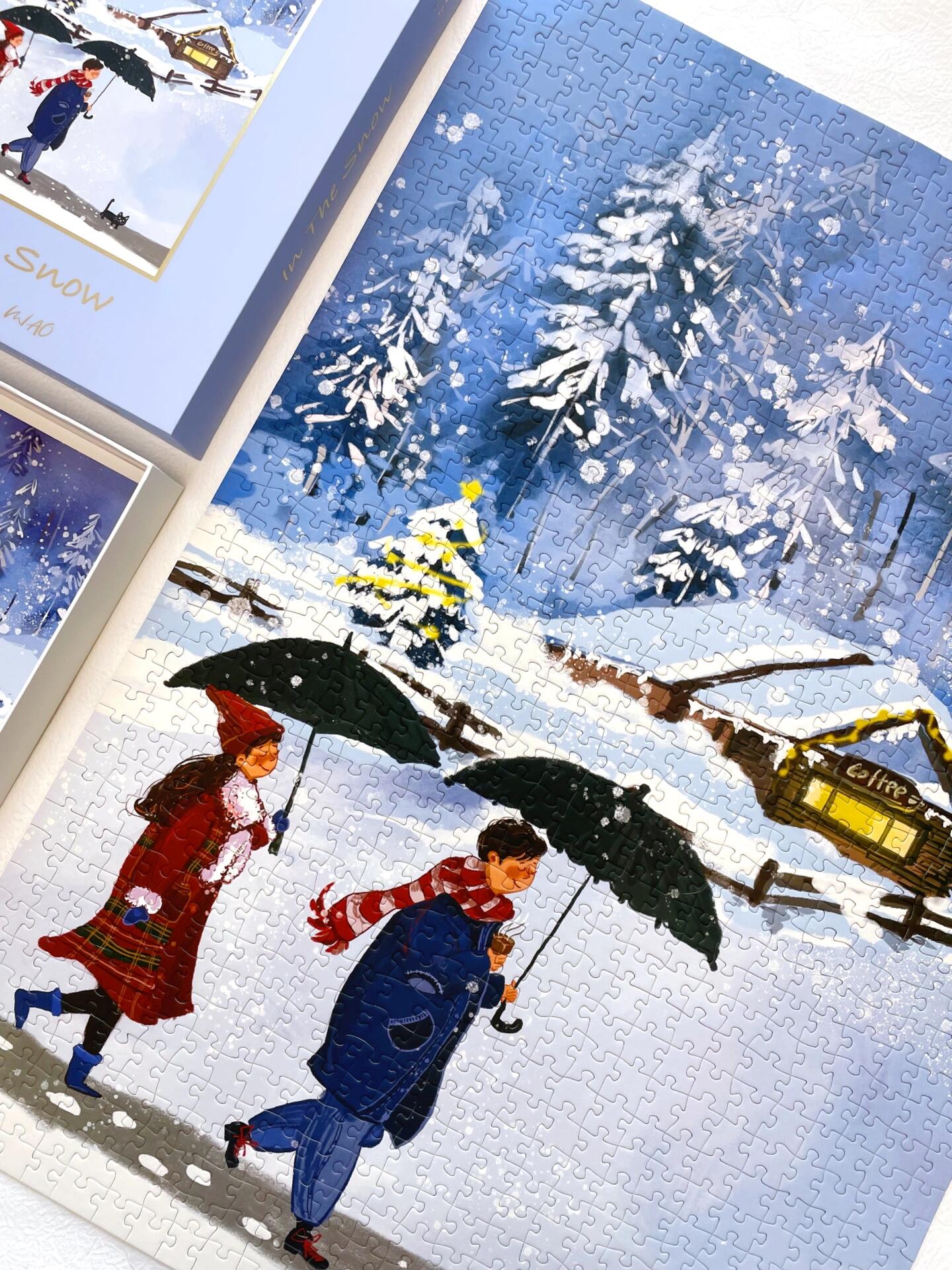 In the Snow 1000 Piece Jigsaw Puzzle