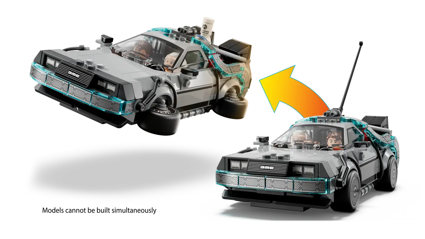 LEGO Speed Champions Time Machine from Back to the Future 77256 LEGO